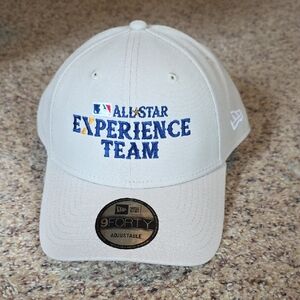 New Era Light Beige Experience Team Embroidered Cap with Blue & Yellow Accents